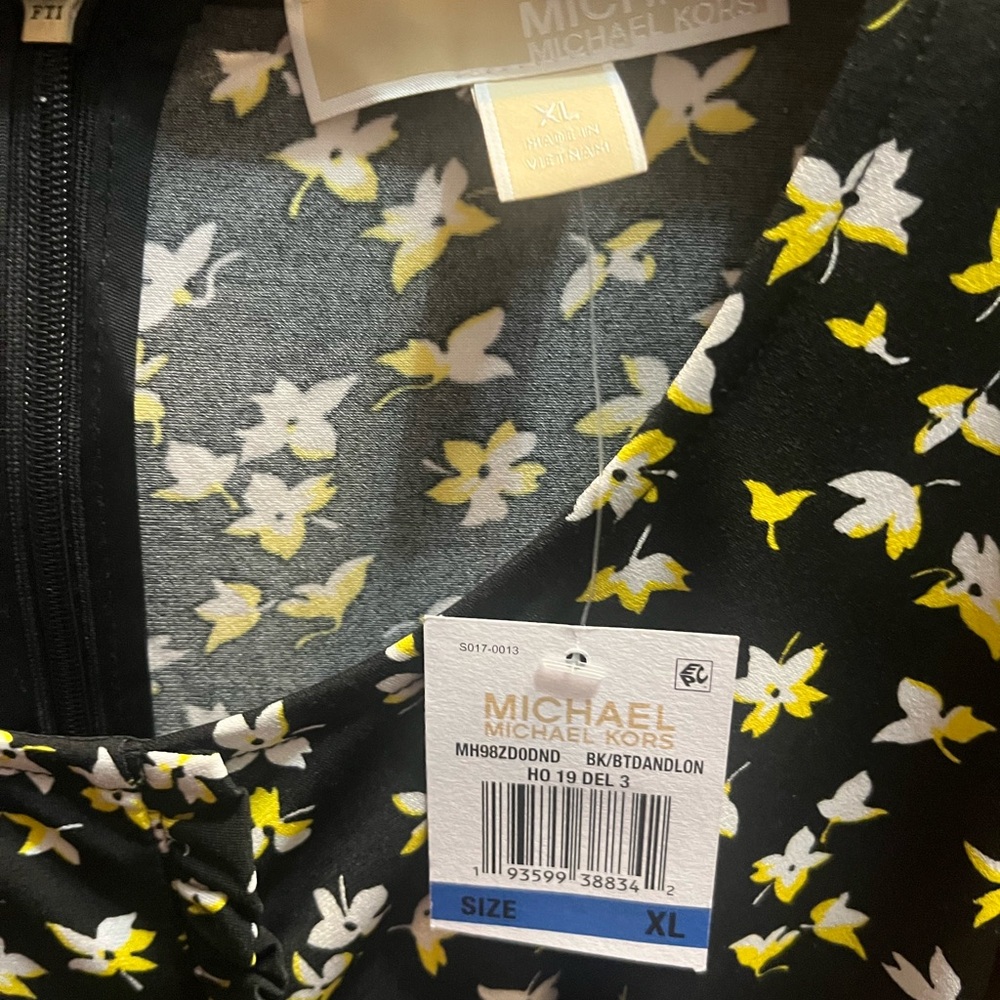 Michael Kors Floral Print Dress